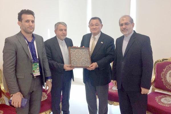 دیدار رئیس کمیته ملی المپیک با مسئولان جودوی آسیا و جهان