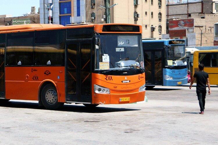 کمبود 850 اتوبوس درون شهری در اهواز