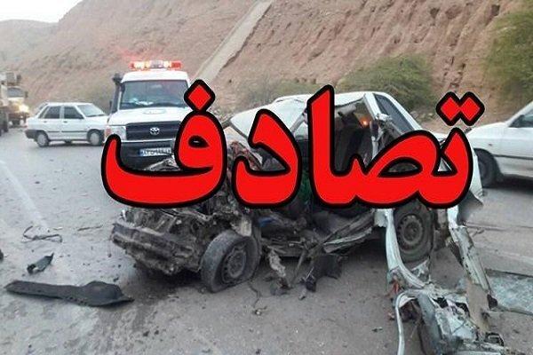 یک کشته و 11 مصدوم در تصادف جاده های فارس