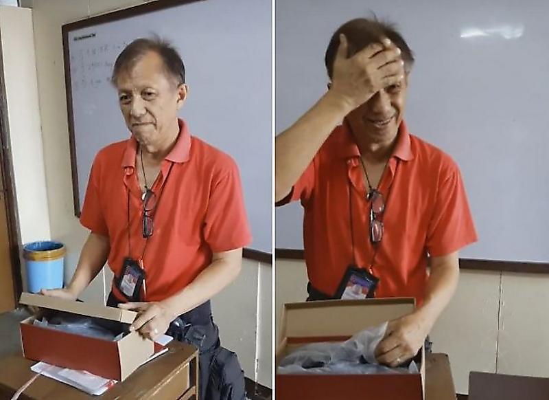 دانش آموزان فیلیپینی اشک معلم خود را درآورند