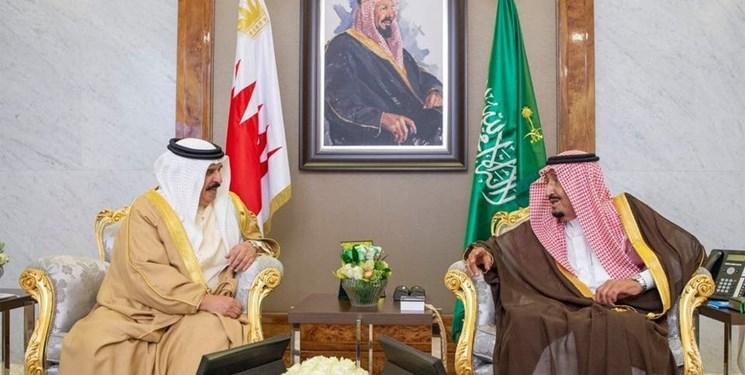 دیدار پادشاه بحرین با سلمان در جده