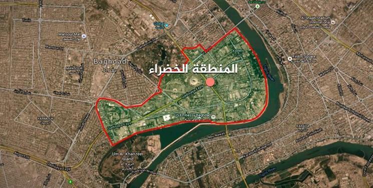 شنیده شدن صدای انفجار داخل منطقه سبز بغداد
