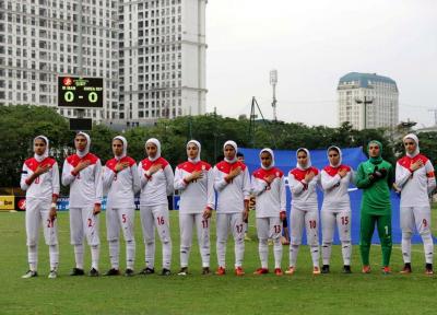 کارت زرد بیشتر رویای دختران فوتبالیست ایران را بر باد داد