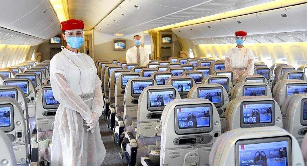 پروتکل های بهداشتی پروازهای امارات