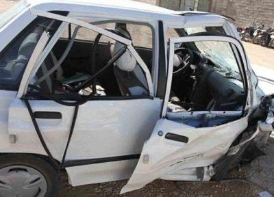 خبرنگاران واژگونی وانت در قم یک فوتی بجاگذاشت
