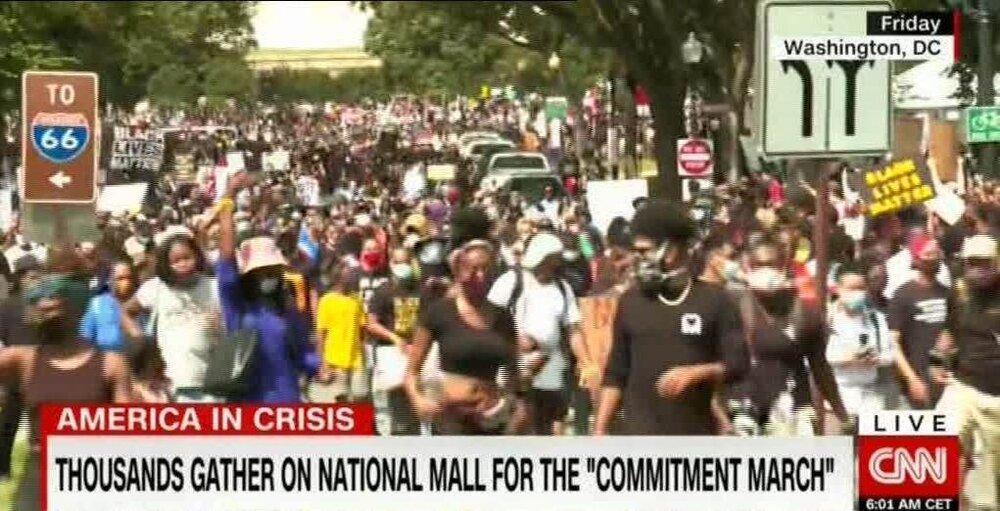 معترضان خسته آمریکایی همچنان در خیابان ها، درخواست اوباما از مردم