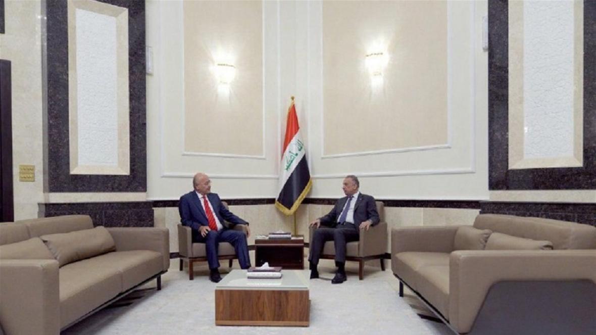گفتگوی رئیس جمهور و نخست وزیر عراق درباره برگزاری انتخابات زودهنگام
