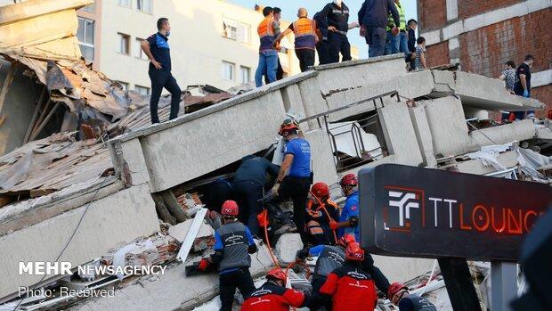 وقوع پس لرزه 5 ریشتری در مناطق زلزله زده ترکیه