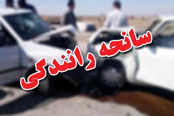 تصادف مرگبار سواری با کامیون در محور گناباد - بجستان