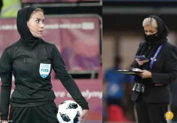 2 زن ایرانی در جام جهانی آقایان