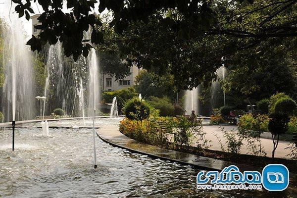 پارک قیطریه یکی از پارک های دیدنی شهر تهران است